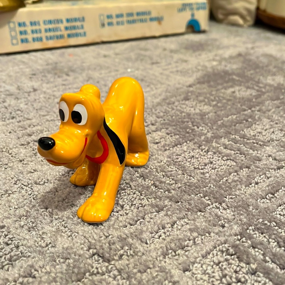 Vintage 1960’s Pluto Figurine